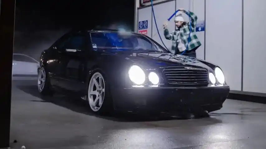 Mercedes CLK "Street Drift"